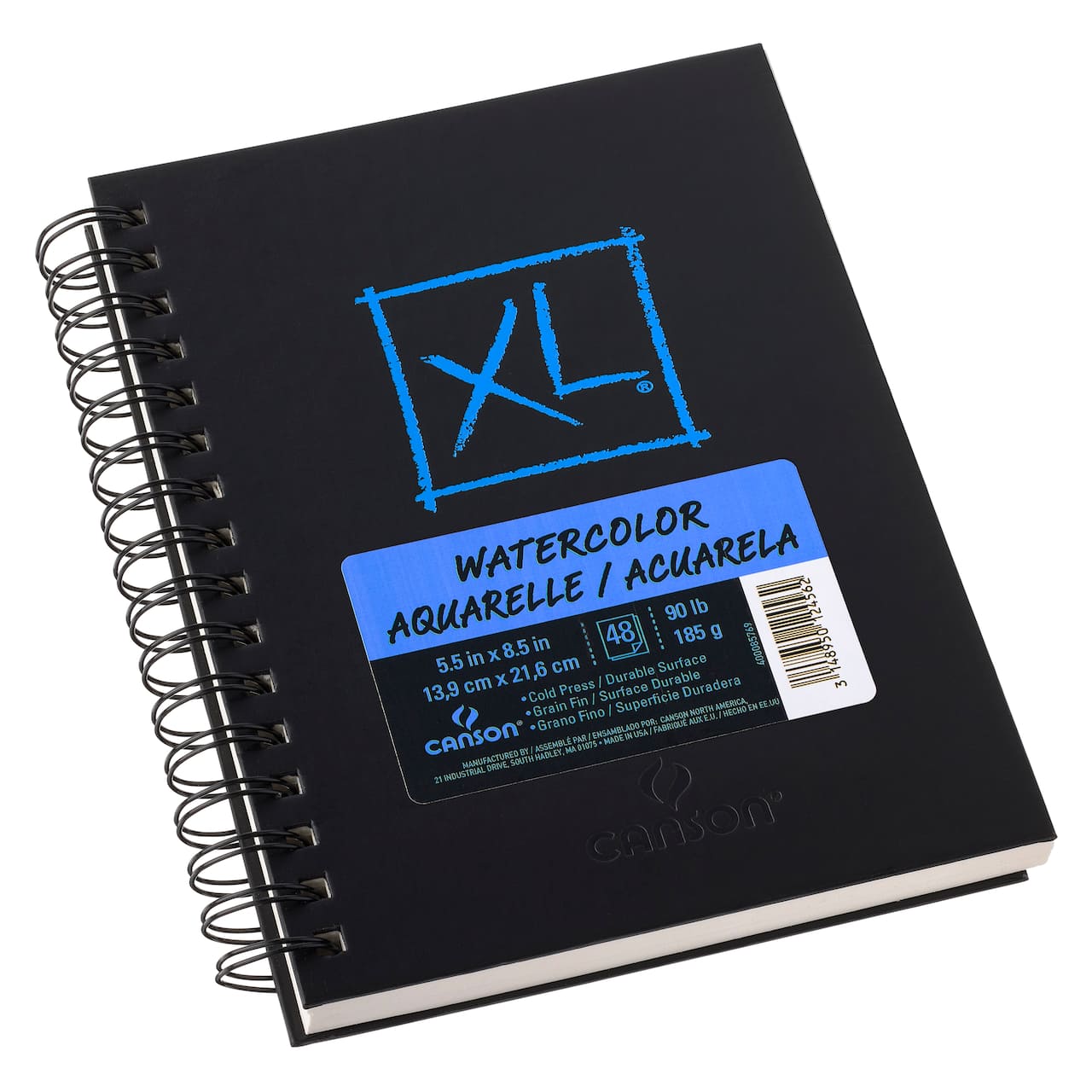 6 Pack: Canson® XL® Hardcover Watercolor Pad, 5.5" x 8.5"